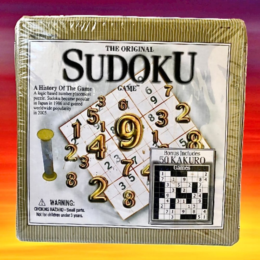 Sudoko Board Game + Bonus 50 Games New